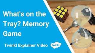 What's on the Tray? Explainer | EYFS Memory Games