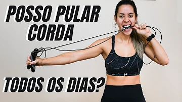 É bom pular corda todos os dias?