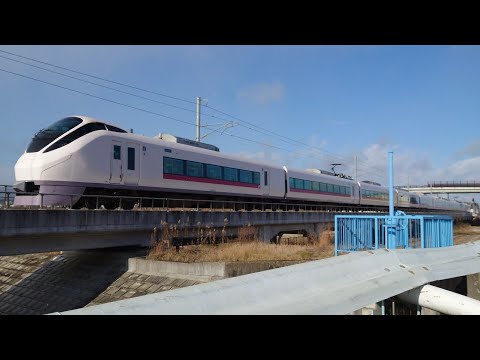 特急ひたち14号 品川行 (若干)雪煙を上げ新地付近通過 E657系