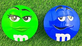 1 Minutes Satisfying With Unpacking Yummy Paw Patrol And Delicious M&Ms Candy From Funny Tins Asmr