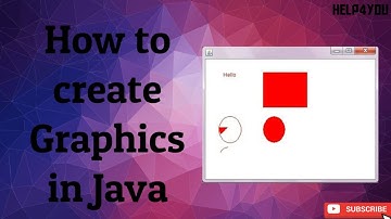 How to create Graphics in Java || Using NetBeans || Java Swing.