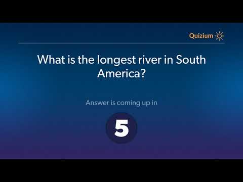 Video: The largest rivers in South America