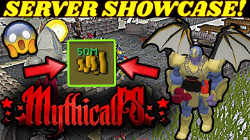 FREE 50M OSRS?! * SERVER TOUR ON THIS AMAZING CUSTOM RSPS * (SO MUCH CONTENT) │MythicalPS/RSPS