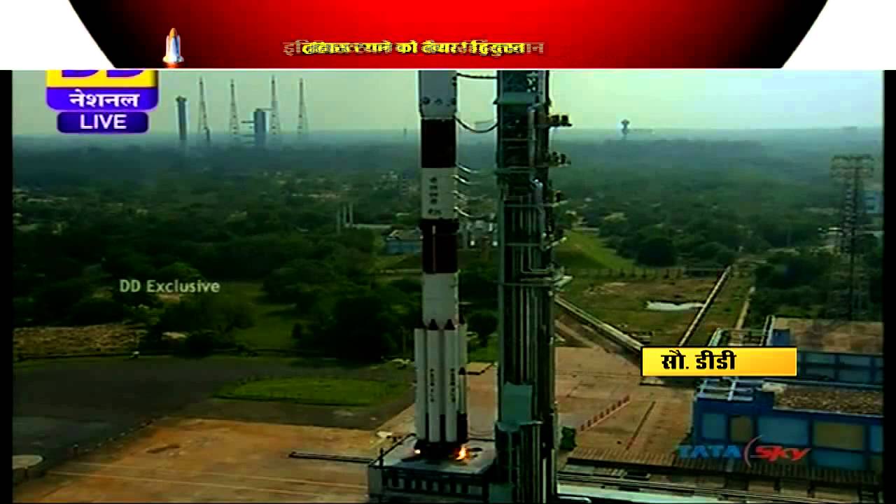 pslv c25 launch video