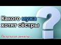 Какого мужа хотят сёстры? Результат анкеты. МСЦ ЕХБ