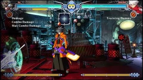 BlazBlue Central Fiction_Ragna Hitstop OS