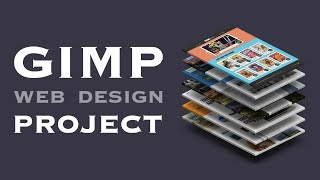 How To Design a Website in GIMP Learn From a Pro