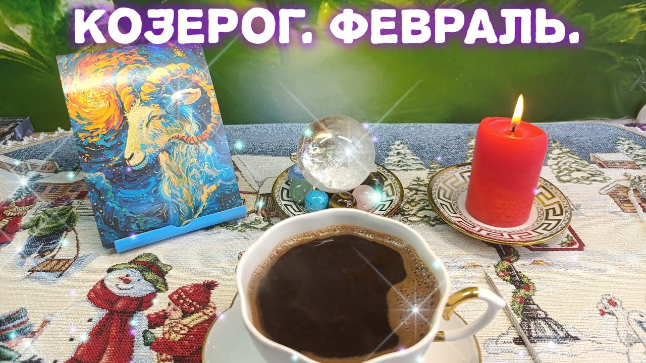 КОЗЕРОГ В ФЕВРАЛЕ 2026 Г❄️ КОФЕ РАССКАЖЕТ ☕ ФОРТУНА У ПОРОГА💯СВЕТЛОЕ БУДУЩЕЕ ‼️ЛАКШМИ🔥🔥🔥