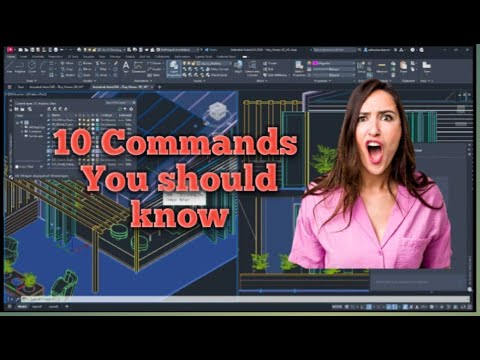 Top 10 Command of AutoCAD you should Know. AutoCAD top Commands for regular use. #Autocad_ki_bat