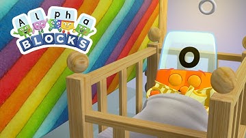 Night Night | Kindergarten Sing-along | Learn to Read | @officialalphablocks