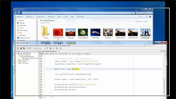 display an image using JavaFx under NetBeans 8.2