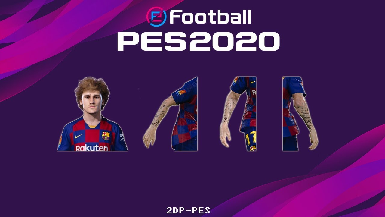 Griezmann Tattoo Compativel Com Todos Patchs Pes2020 Youtube