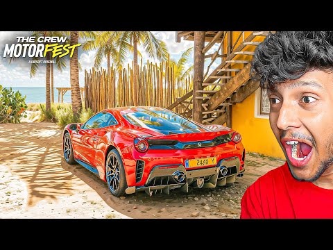 CRAZY FASTEST FERRARI CAR 🔥 The Crew Motorfest | LOGITECH G29