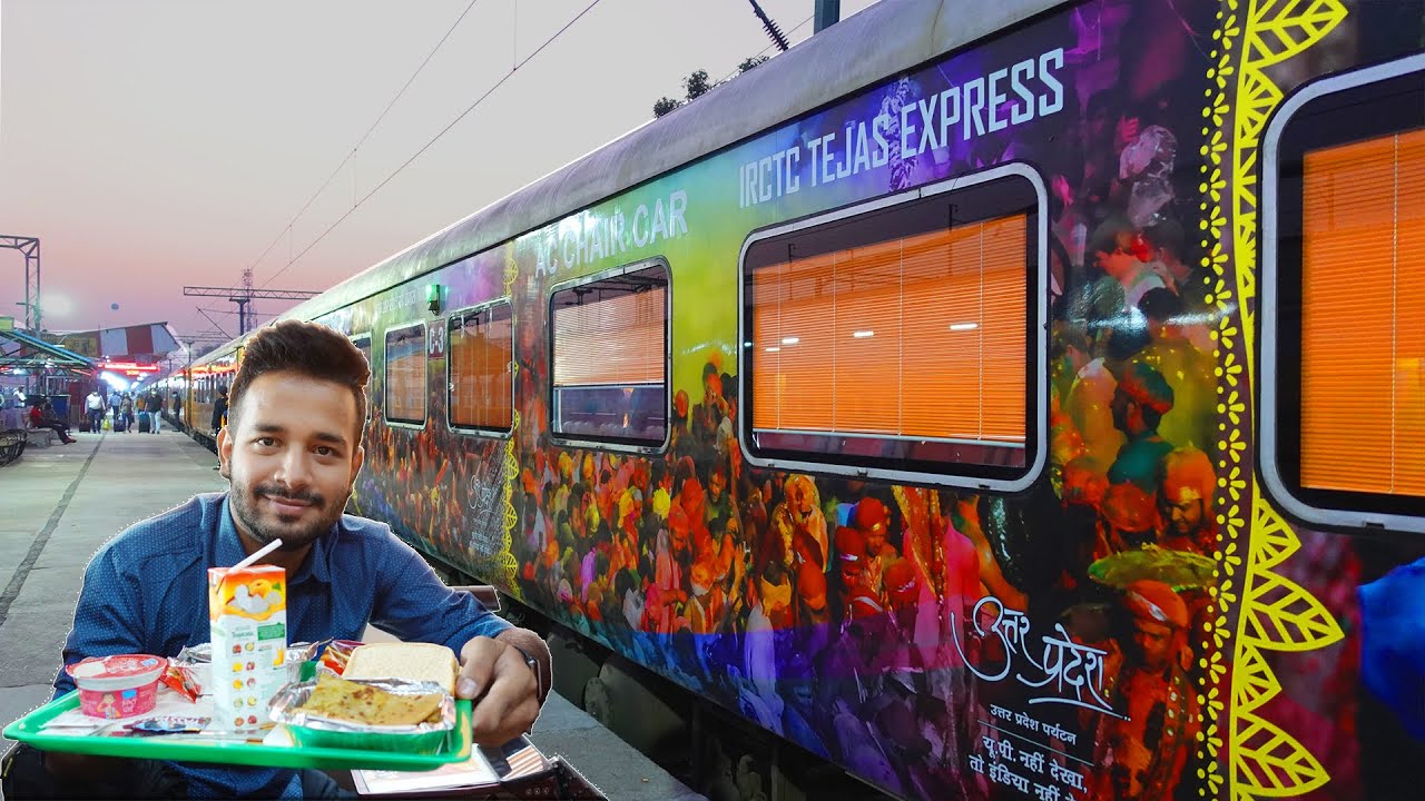 Food in Train After Lockdown Journey in IRCTC Tejas express YouTube