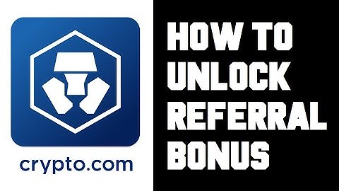 Crypto.com How To Use Referral Money - How To Unlock 25 Crypto.com Bonus - Sign Up Bonus Locked Help