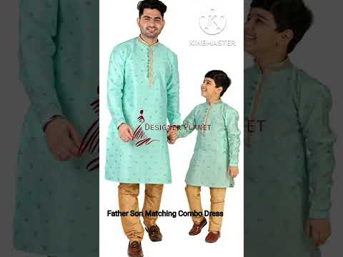 father and son matching sherwani
