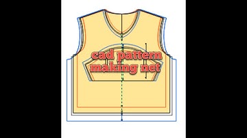 How to make v-neck pattern making system gemini cad.