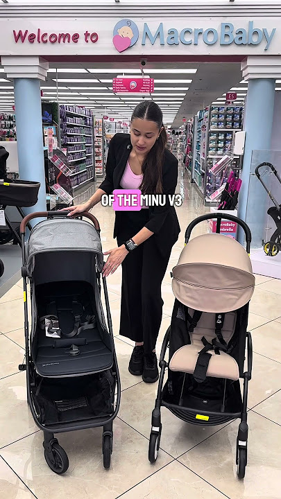 Yoyo 3 by Stokke vs Minu V3 by UPPABaby | MacroBaby