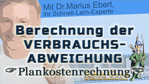 Wie berechne ich die Verbrauchsabweichung?