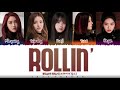 Brave girls  rollin  lyrics color codedhanromeng