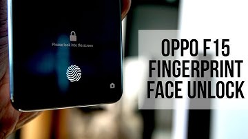 OPPO F15 In-display Fingerprint and Face Unlock Demo - Unlock only in 0.32 seconds?