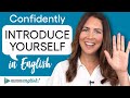 Gambar cover Tell me about yourself! Introduce yourself in English with EASE!