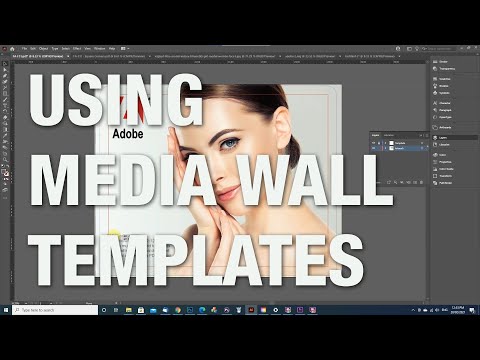 Design a Media Wall - Template and guides