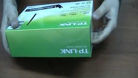 Unboxing Tp-Link AP TL-WA500G
