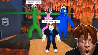 Rainbow Friends Sad Origin Story - The Roblox Doors