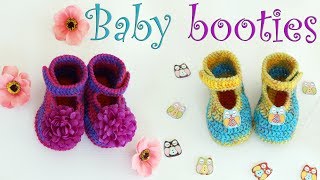 ♥ Baby Booties ♥ Crochetka design studio