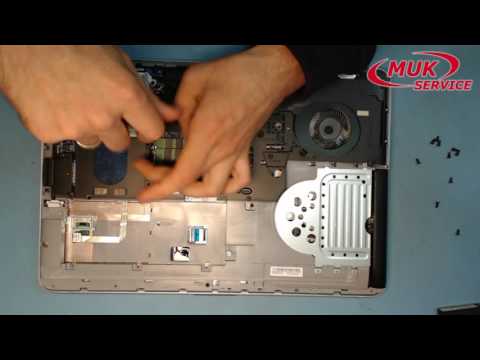 HP ProBook 650 G2 разборка, замена SSD винчестера