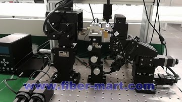 Training Video for Automated Fiber Waveguide Alignment Stages with Epoxy Dispenser | fiber-mart.com