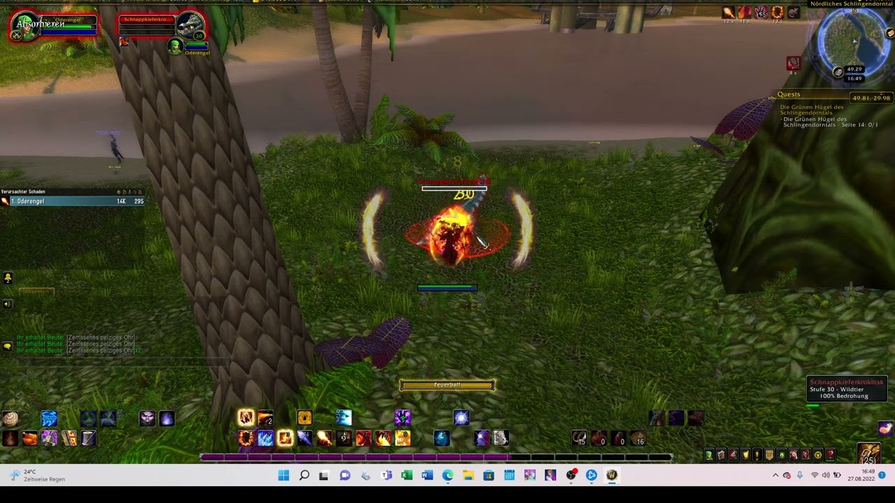 Die grünen Hügel des Schlingendorntals (WOW Quest)