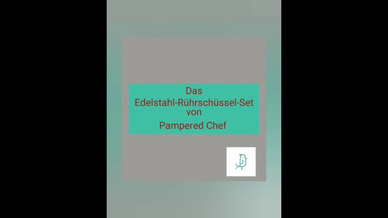 Das Edelstahl-Rührschüssel-Set von Pampered Chef