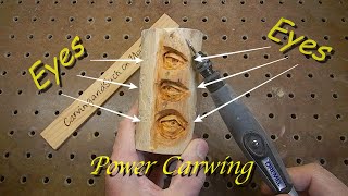 Best Dremel Burrs for wood carving - Eyes, undercuts, and beards 