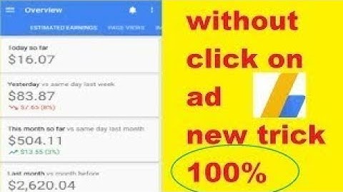 admob new trick | adAdmob Self Click Trick using vpn 2018 ?