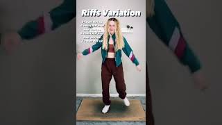 Tap Dance - Mini Tutorial - Riffs Variation - #SHORTS