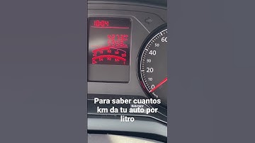 Como saber cuantos km por litro da tu auto ?