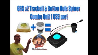 GRS LED Trackball with Spinner | TS-SPTB-COMBO