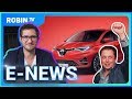 Neue Renault Zoe rockt, 9,3 Mrd. für E-Autos, Tesla Verkaufsrekord - E-News