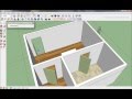 Sketchup How to Draw a Simple 20' x 20' Bedroom 1 of 2