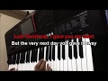 Last christmas by wham  yamaha psr e463 piano keyboard cover