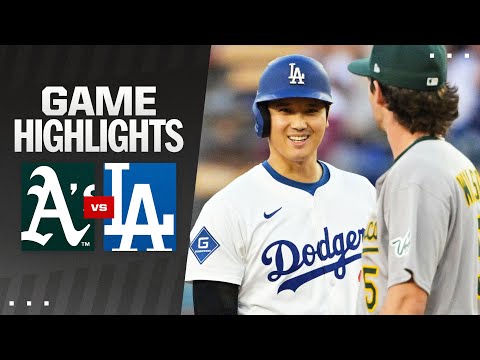 A's vs. Dodgers