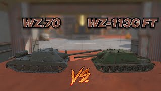 картинка: НА ЗАБИВ#179 | НОВАЯ ПОЛЬСКАЯ ПТ WZ.70 против КИТАЙСКОЙ WZ-113G FT | КРЕПЫШИ с АЛЬФОЙ в Tanks Blitz