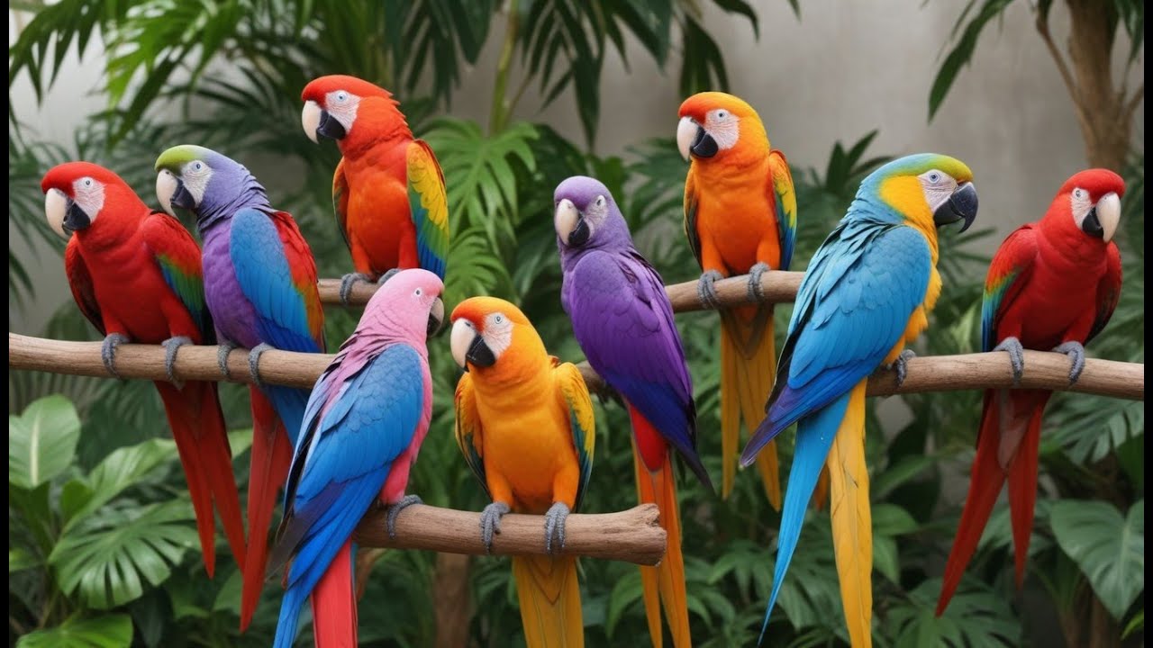 Top 10 Beautiful Parrot in the World | HRT Earth