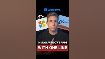 Install Windows Apps with One Line! #windows #apps #automation #chocolatey #ahmedaidev
