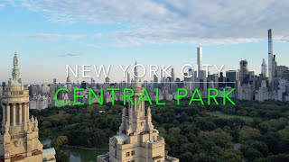 4K New York City AERIALS: Central Park & Surrounding 4K ULTRA HD