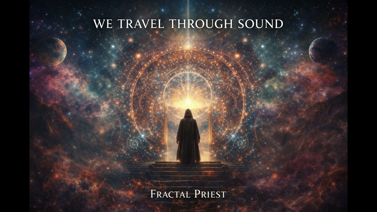 We travel through sound - Fractal Priest
