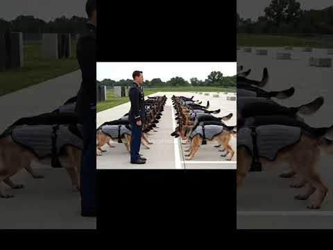 Police Dog Obedience Test #K9Training, #PoliceDog, #GermanShepherdTraining, #WorkingDogLife, #k9unit