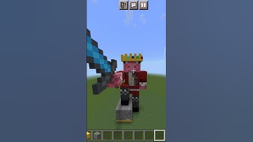 i build Technoblade statue #minecraft #minecraftshorts #trending #viral